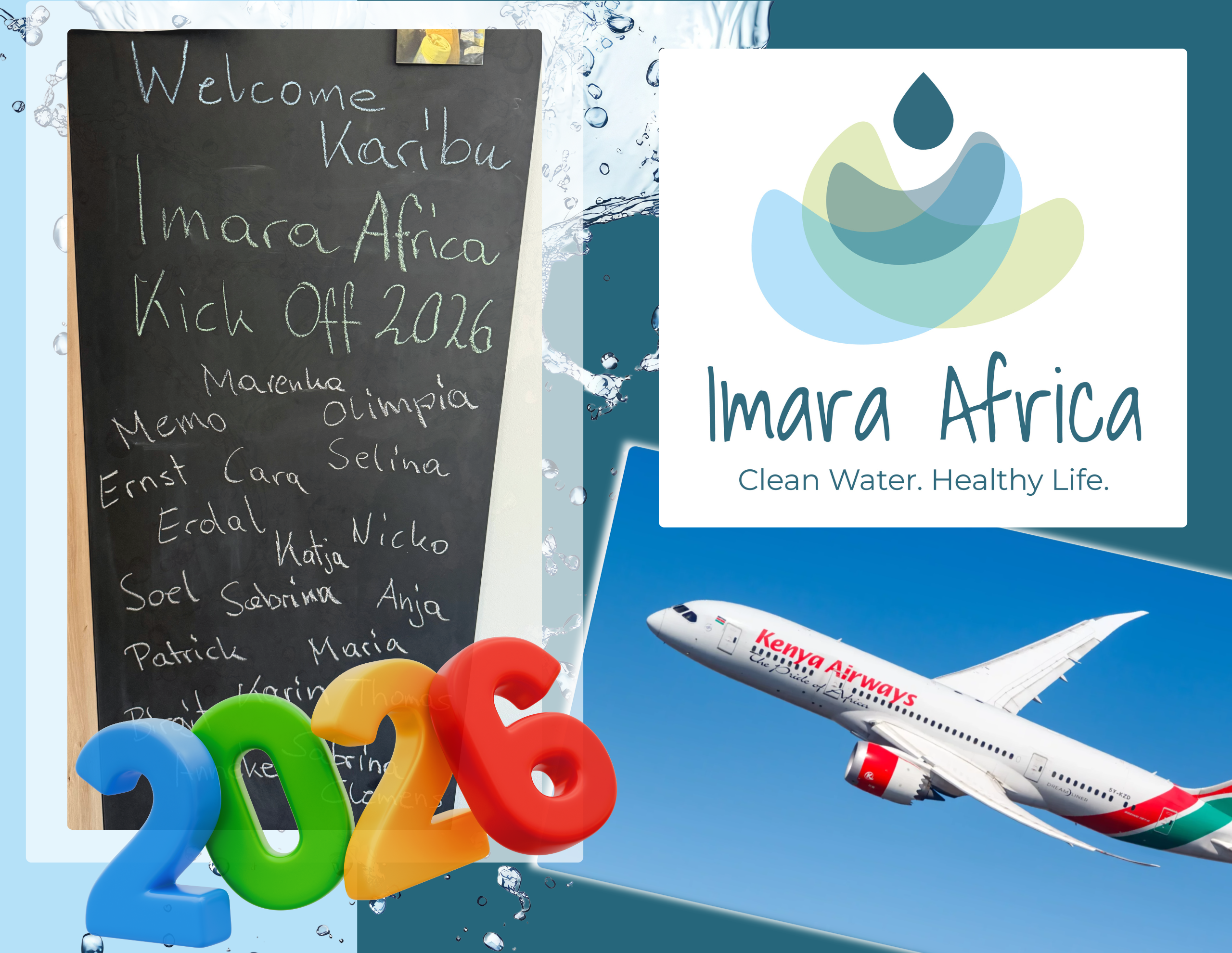 Imara Kick-off 2026: Gemeinsam für sauberes Wasser